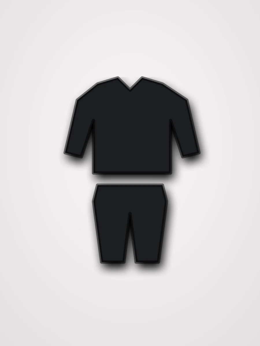 Ensemble chemise et culotte Noir