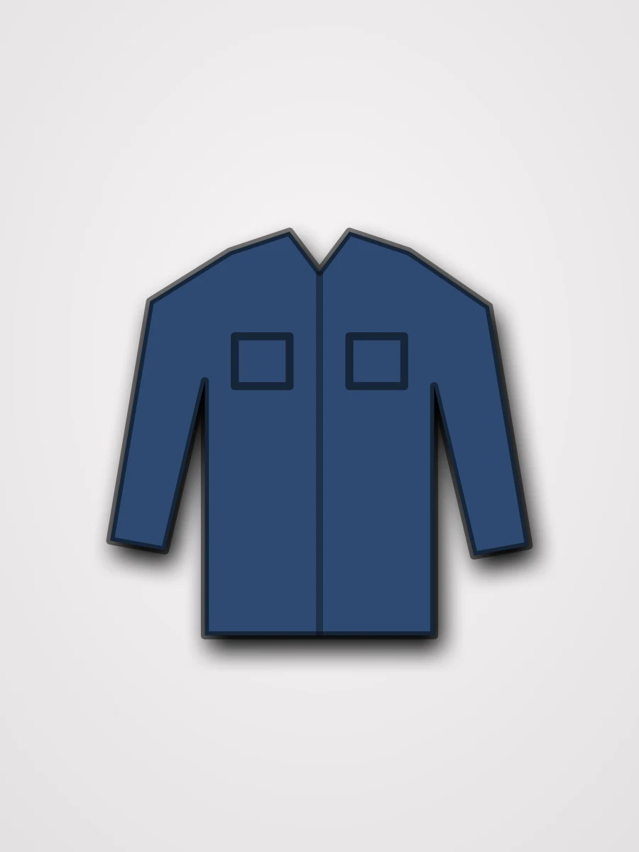 Surchemise en jean Denim brut