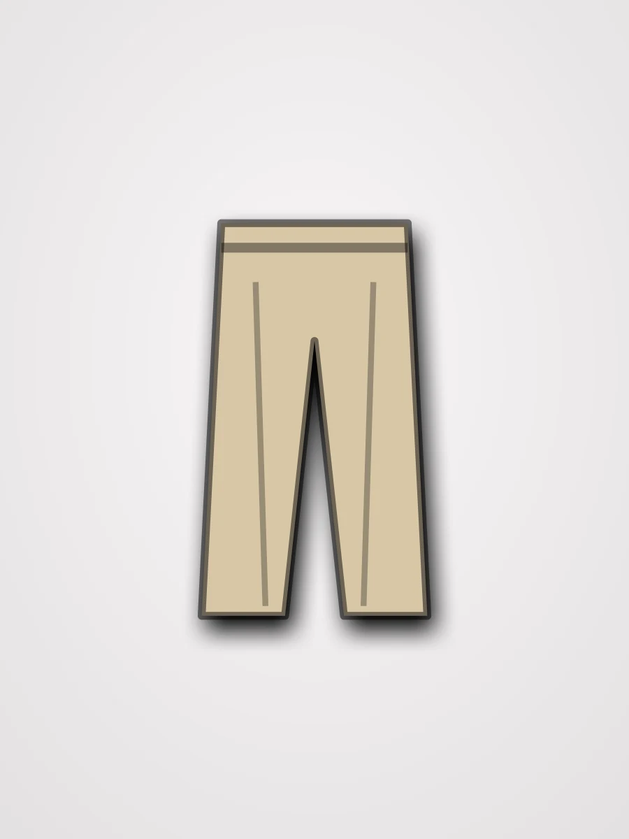 Pantalon chino Beige