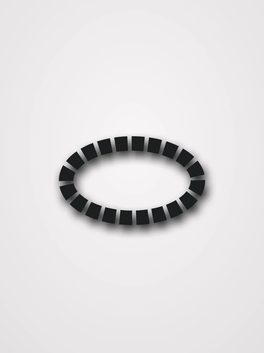 Bracelet perles Noir