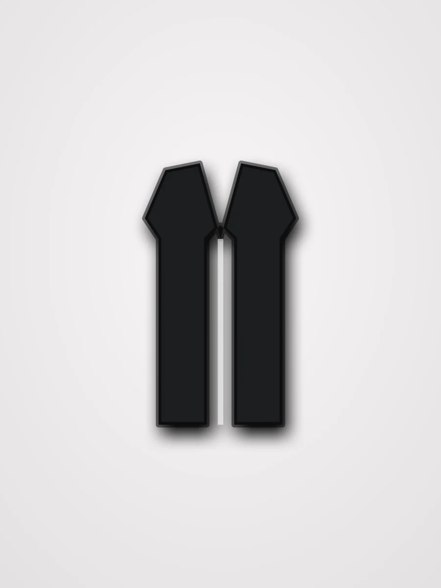 Gilet de costume Noir