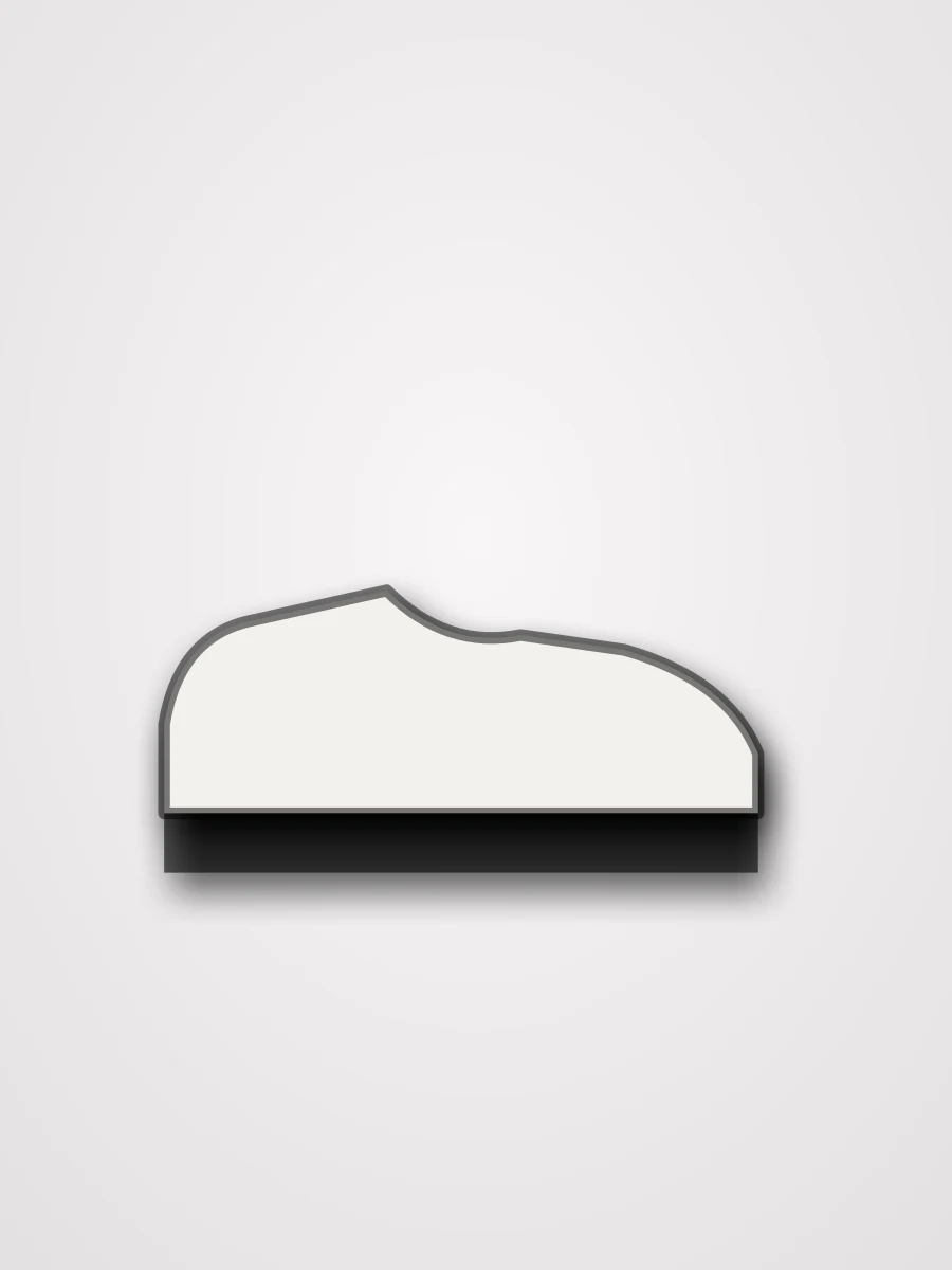 Baskets basses cuir Blanc